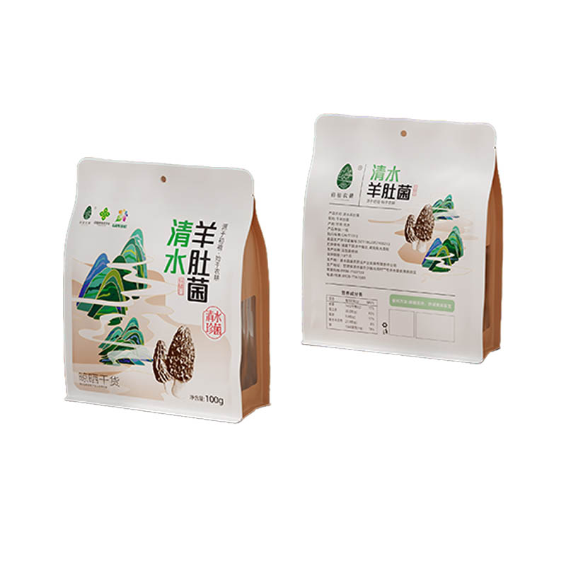 How can design improvements be made to eight-side sealed bags in flexible packaging to enhance the consumer experience?